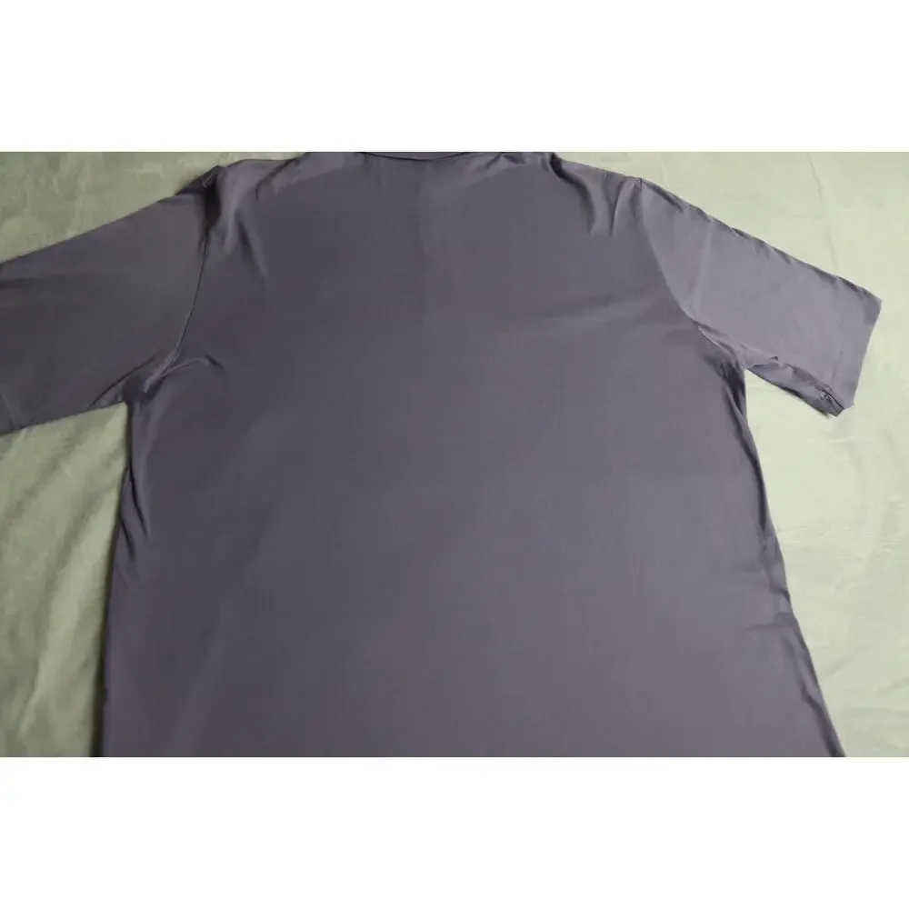 Polo Golf Ralph Lauren Men's Medium Purple Short Sleeve Performance Polo Shirt
